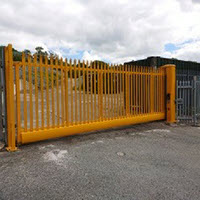 Area for storage expanded and new fencing erected 2019